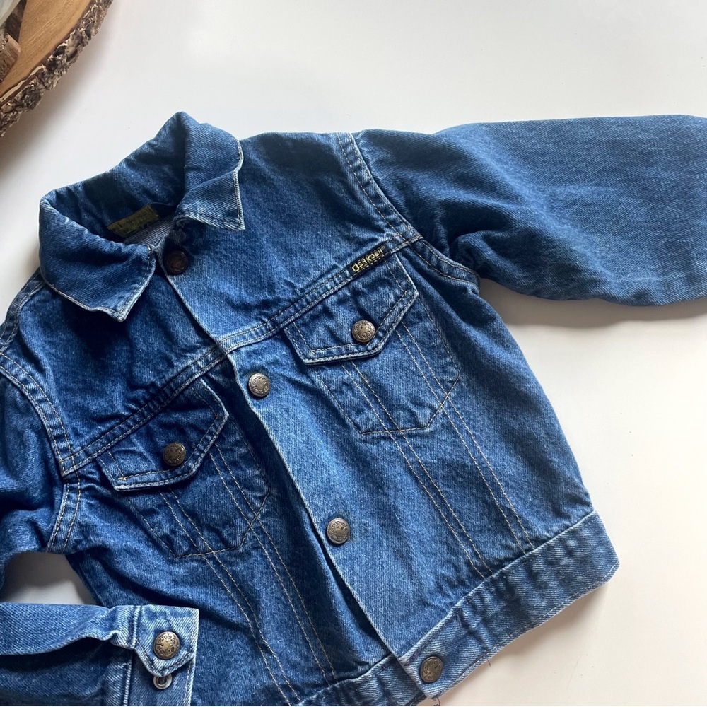 Vintage Oshkosh B’Gosh Denim Jean Jacket (See Measurements)